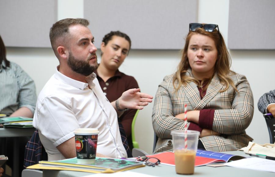 Photograph of attendees at the StudentSurvey.ie Practitioners Forum 2022