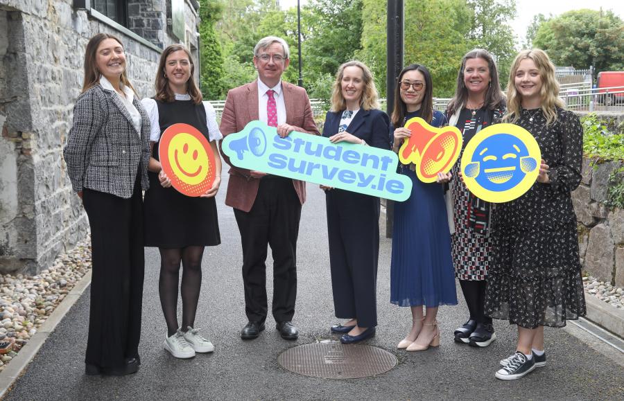 Photograph of representatives of HEA, IUA, THEA and USI at the Practitioners Forum 2022