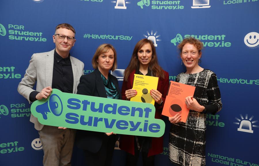 Representatives of the HEA at the StudentSurvey.ie National Report 2019 launch